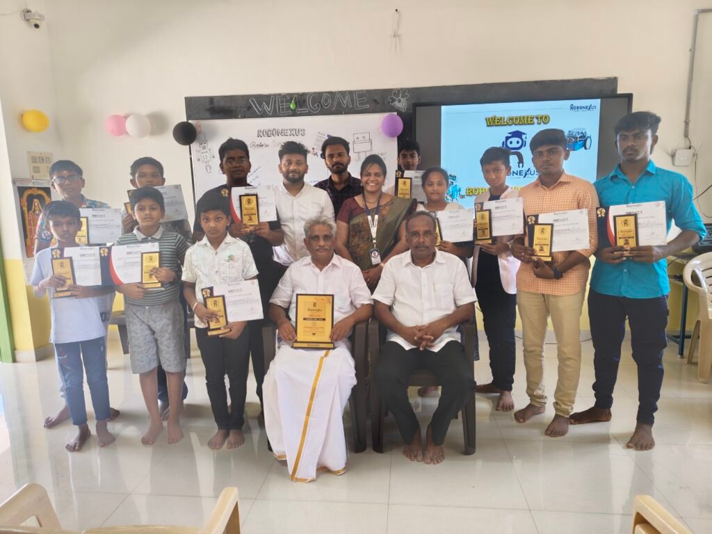 RNX RoboMaker 1.0 – Igniting Young Innovators at JVM Matriculation Higher Secondary School, Rasipuram